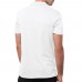Men's T-shirt Zip Casual Slimming Short Sleeve Cotton Tee Sport Hiking Tops