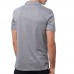 Men's T-shirt Zip Casual Slimming Short Sleeve Cotton Tee Sport Hiking Tops