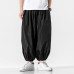 Men's Drawstring Harem Pants Casual Hippie Yoga Trousers Sport Hiking Loose Pants