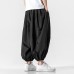 Men's Drawstring Harem Pants Casual Hippie Yoga Trousers Sport Hiking Loose Pants
