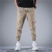 Men's Pants Spring Summer Hip Hop Slack Bottom Joggers Street-wear Drawstring Adjustable Hiking Sport Cycling Trousers