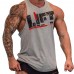 Men Vest Muscle Y-Back Tank Tops Bodybuilding Sleeveless Sport Fitness Hiking T-Shirt